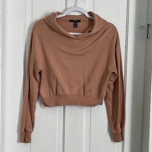 Sudadera con capucha para mujer Forever 21 pequeña pulóver informal corta - Imagen 1 de 7