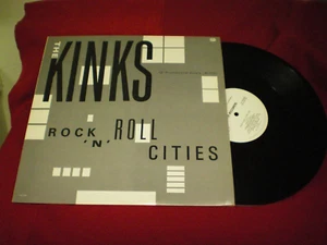 KINKS - ROCK N ROLL CITIES- 12" PROMO SINGLE 1986 - Picture 1 of 2