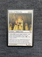 1x Mint Order of Whiteclay - White Shadowmoor Mtg Magic The Gathering