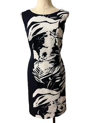 Vestido Connected Apparel 14 Carrera Iglesia Funda Lavable Azul Marino Gris Nuevo Foto 1 de 4