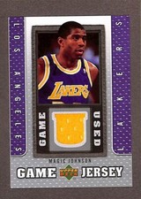 2007-08 Upper Deck Game Jersey #GJ-MJ Magic Johnson