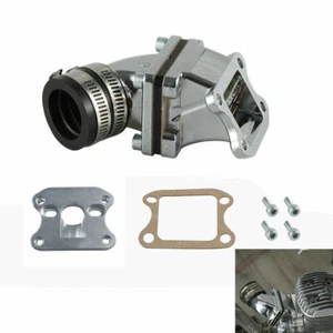 Dio Reed Valve Set-Reed Valve & Intake Pipe For 48cc 66cc 80cc Motorized Bike - Picture 1 of 10