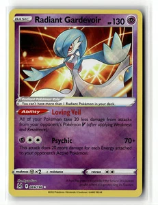 Tarjeta Pokémon Radiant Gardevoir SWSH11: Lost Origin #069/196 Radiante Rara - Imagen 1 de 2