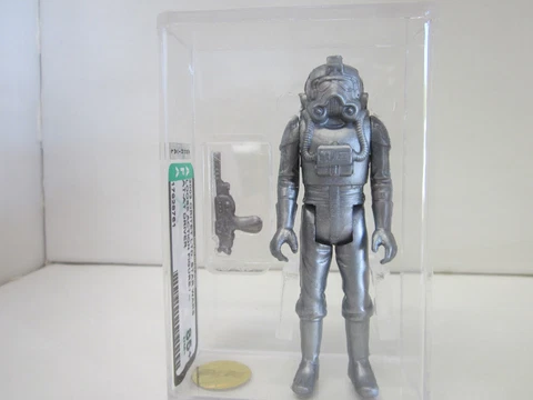 STAR WARS VINTAGE AFA GRADED AT- AT DRIVER * 2003 RUSSIAN ORITET BOOT LEG * 85+ Cover