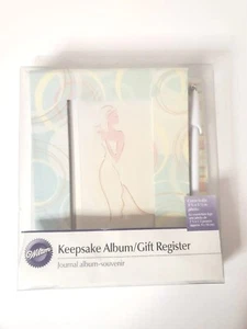 Wilton Keepsake Guest Book Gift Register Wedding Planning Party Groom Bride NEW - Picture 1 of 11
