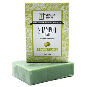 Taconic Shave Tequila Lime Handcrafted Shampoo Bar - 100% Natural & Organic - Picture 1 of 6