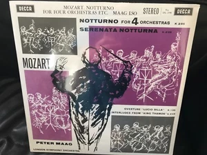 Mozart: Notturno For Four Orchestras - Peter Maag REISSUE Decca SXLM 2196 - Imagen 1 de 2