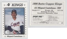 1990 Sport Pro Butte Copper Kings Miguel Castellanos #3