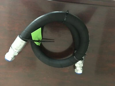 1/2"x 108" 2-Wire 5,000 PSI Hydraulic Hose Assembly with 2 female JIC 1/2 thread - Image 1 of 3