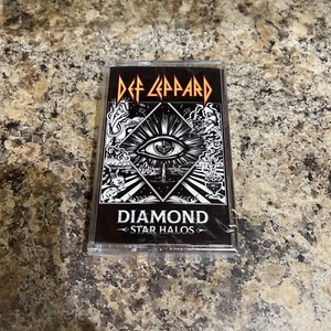NEW SEALED CASSETTE - Def Leppard - Diamond Star Halos (2022) Red Cassette - Picture 1 of 3