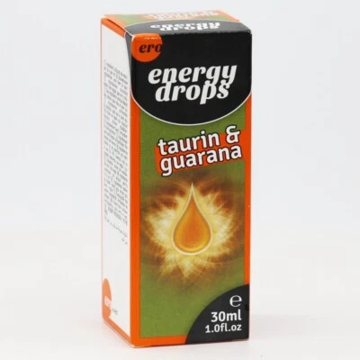 Gotas sexuales Ero Energy guaraná taurina para mujeres hombres fuertes 30 ml bebida unisex Foto 1 de 4