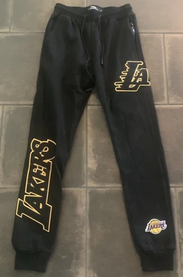 Los Angeles Lakers NBA Luxury Pro Standard Classic Jogger Pant Black $120 Small - Image 1 of 4