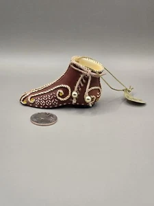 Ashton Drake Stepping In Time Ornament Collection "Gingerbread Dreams" Schuh - Bild 1 von 6