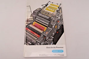 Hints for the Pressman Heidelberg K-Line Offset Presses - Picture 1 of 2