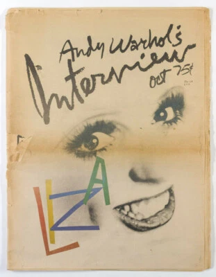 LIZA MINNELLI Bill Wyman BJORN BORG Vampira DAVID CASSIDY Interview magazine VTG - Image 1 of 4