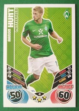 TOPPS Aaron Hunt Werder Bremen Bundesliga 2011/12 Match Attax Trading Card