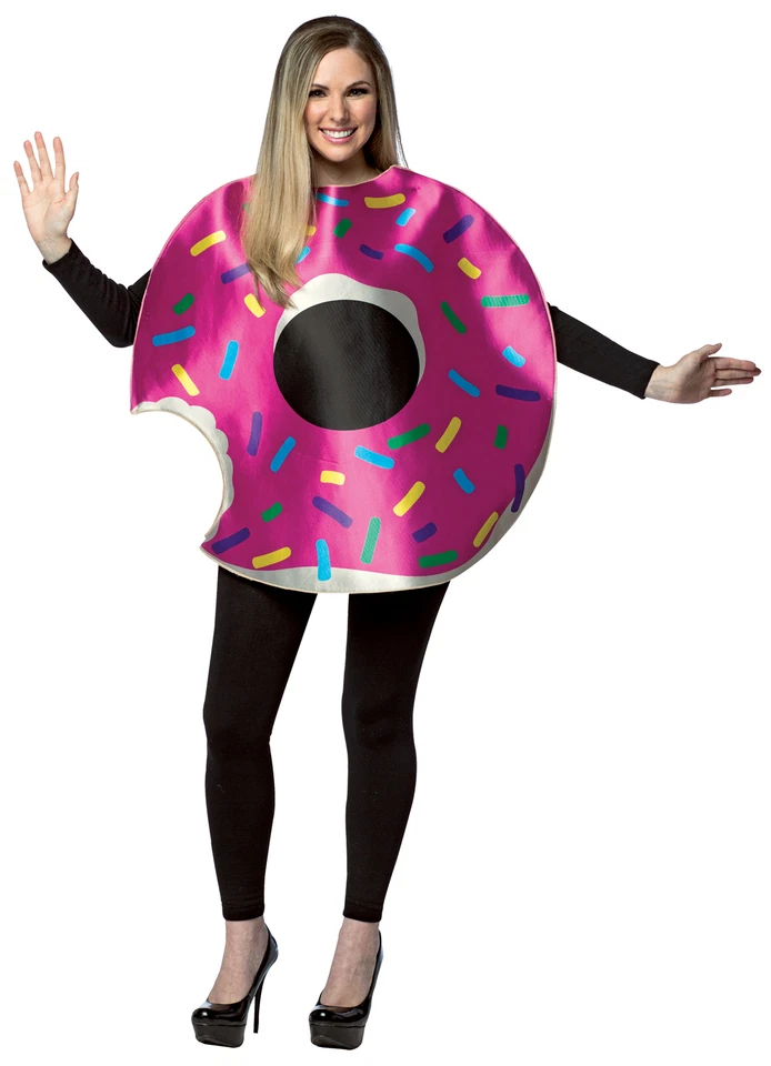 Rasta Imposta 245454 Strawberry Donut Adult Costume