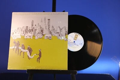 JONI MITCHELL: THE HISSING OF SUMMER LAWNS - Vinyl Record 1975 - Asylum 7ES-1051 - Image 1 of 4