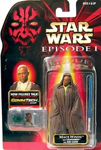 Star Wars, Episode 1 Phantom Menace, CommTech Chip, Mace Windu, Lightsaber Cloak - Picture 1 of 1