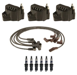 Ignition Wires 3 Coils 6 Spark Plugs Kit ACDelco For Firebird Camaro 3.8L VIN K - Picture 1 of 1