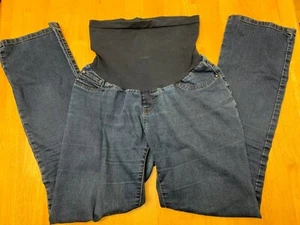 Indigo Blue Maternity Jeans Size MED - Picture 1 of 2