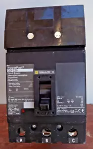 Interruttore automatico linea 3 poli SQUARE D QDA32225 225A 240V - Foto 1 di 7
