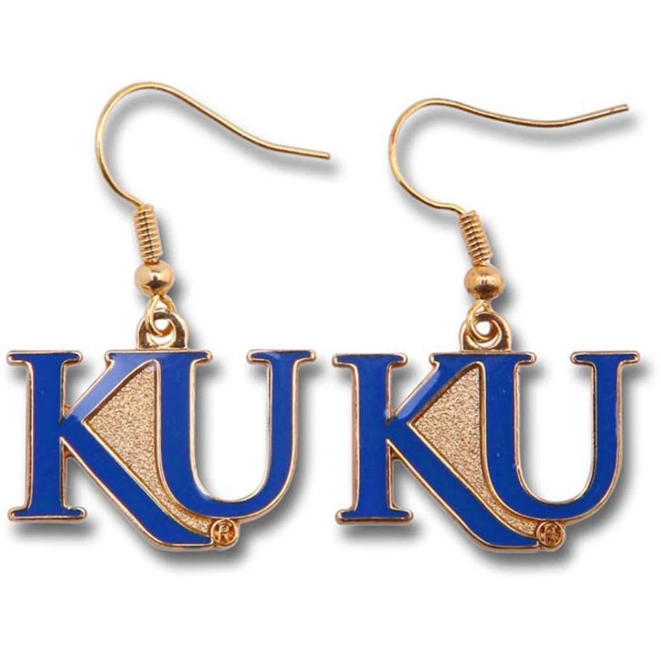 Pendientes colgantes Kansas Jayhawks Foto 1 de 1