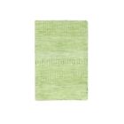 2'x3'1" Pear Green Hand Knotted Grass Design Organic Dyed Wool Mat Rug G79632