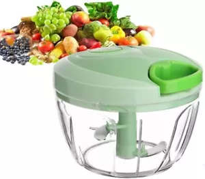 Picadora de Ajo Manual - Procesador de Alimentos Manual Portátil, Ideal para Ajo - Picture 1 of 7