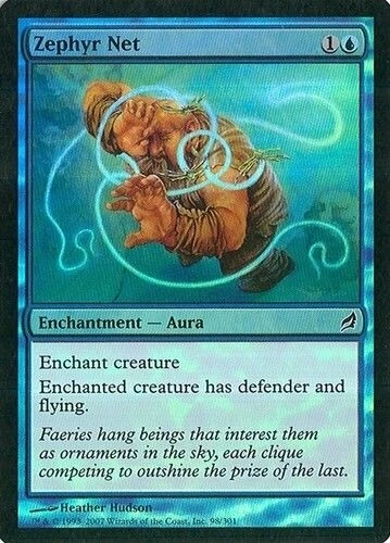 MTG - Lorwyn - Zephyr Net - 2X - Foil - NM - Image 1 of 1