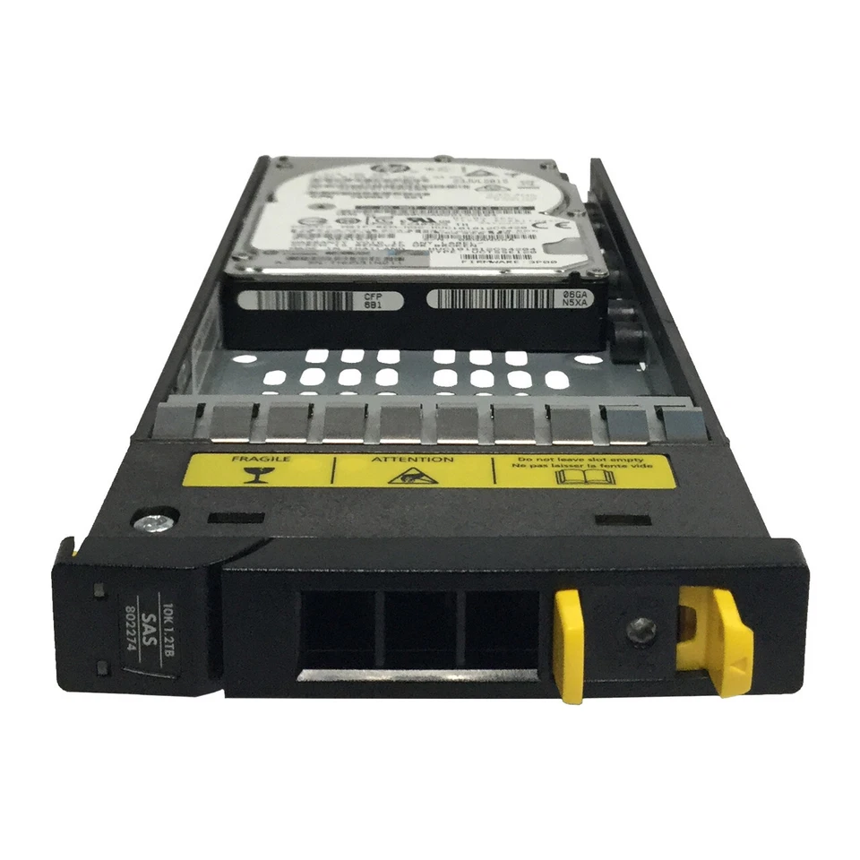 HP 3PAR 1.2TB 10K RPM 2.5" SAS HDD 760657-001 787175-004 802274-001 - Image 1 of 1