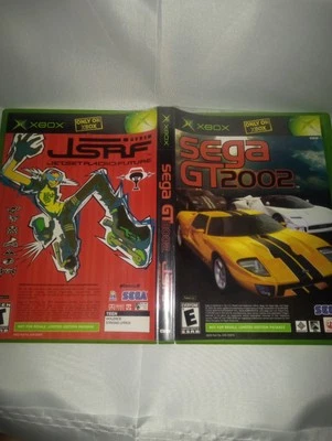 Sega GT 2002 Jet Set Radio Future JSRF Combo (Original Xbox) CIB & TESTED - Image 1 of 3