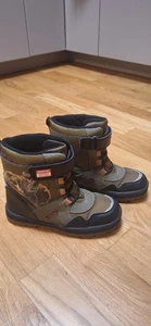WINTERSTIEFEL GEFÜTTERT JURASSIC WORLD GRÖSSE 31 GRÜN JUNGS TOP - Bild 1 von 5