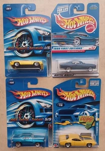 4 Stück Hot Wheels Muscle Cars Plymouth Pontiac Chevrolet Classic Awsome! - Bild 1 von 6