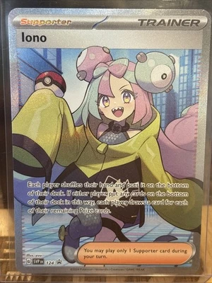 Iono 124 Sv: Scarlet & Violet Promo Cards Holo - Image 1 of 2