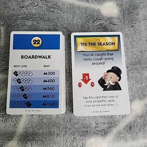 Monopoly Ultimate Banking 22 Title Deed Cards 23 Event Cards Replacement 2015 - Picture 1 of 3