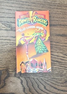 Mighty Morphin Power Rangers - No Clowning Around (VHS, 1993) - Picture 1 of 2
