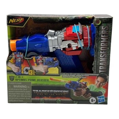 Transformers 7 Rise of the Beasts Nerf 2-in-1 Optimus Prime Blaster 230410 - Image 1 of 4