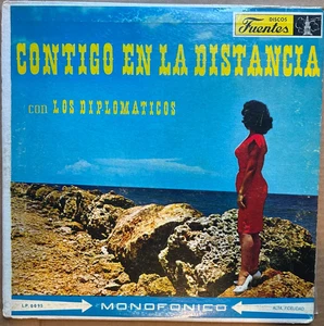 Los Diplomaticos "Contigo En La Distancia" Vinyl Record LP - Picture 1 of 4