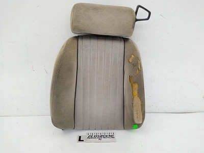 Cojín de tela para asiento superior delantero izquierdo Pontiac Firebird Driver gris y beige 82-92 Foto 1 de 4
