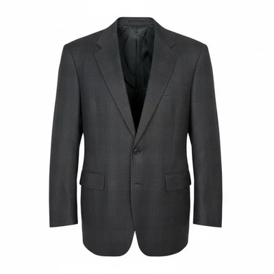 Chaqueta Blazer Traje Evan-Picone Años 70 De Colección A.H. Benoit & Co. Azul/Gris 40R Foto 1 de 4