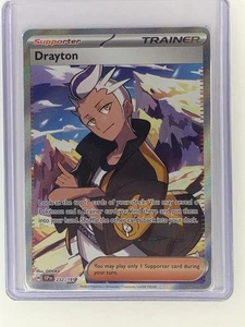 🔥Pokémon TCG-Drayton-232/191-Sv08: Surging Sparks-Full Art-Holo-M/NM!🔥 - Bild 1 von 2