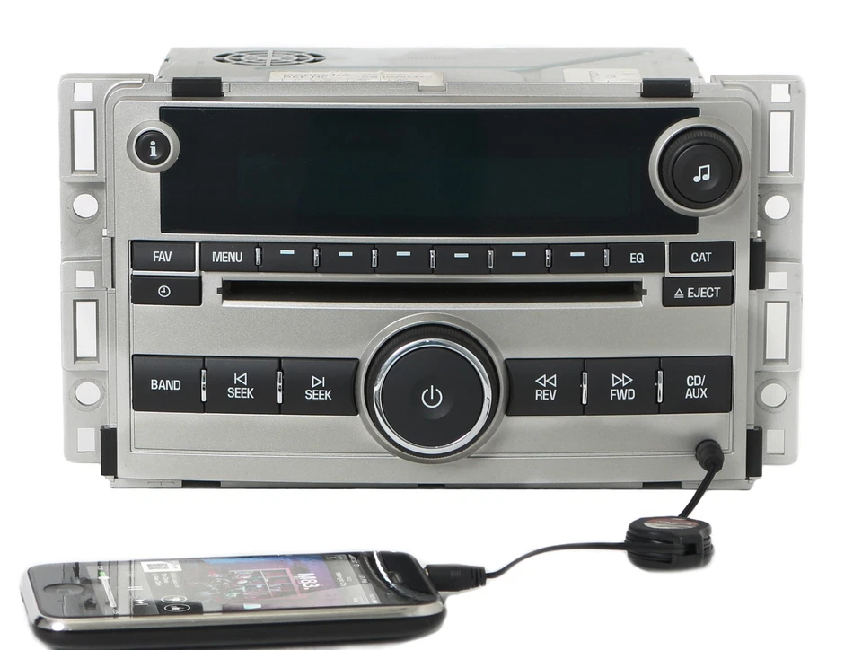 2007-08 Chevy Cobalt Pontiac G5 AM FM Radio CD w Aux Input 25775628 Foto 1 de 4