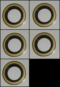 Passend für Briggs & Stratton, Tecumseh, Clintont Öldichtungen 5 Stück NICHT OEM - Bild 1 von 5