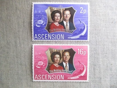 Ascension,Scott# 164-165, MNH - Image 1 of 2
