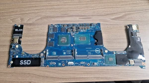 DELL XPS 15 9570 Motherboard Intel Core i7 8750H Nvidia 1050ti 4GB - Photo 1/8