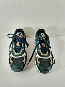 Adidas Sneakers EE7735 Black with White, Gray and Green Trim Men's sz 10 - Picture 1 of 9