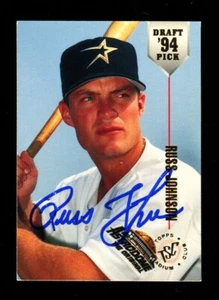 1994 TOPPS STADIUM CLUB RUSS JOHNSON #15 ASTROS SIGNED AUTOGRAPH NICE! - Picture 1 of 1