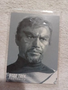 Star Trek TOS Portraits Card M50 Michael Ansara As Kang - Picture 1 of 1