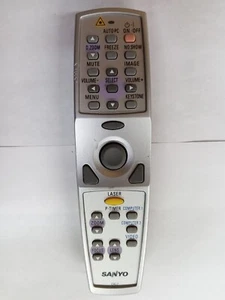 Proyector Sanyo CXLZ Genuino Control Remoto FABRICANTE DE EQUIPOS ORIGINALES Repuesto Original - Imagen 1 de 2